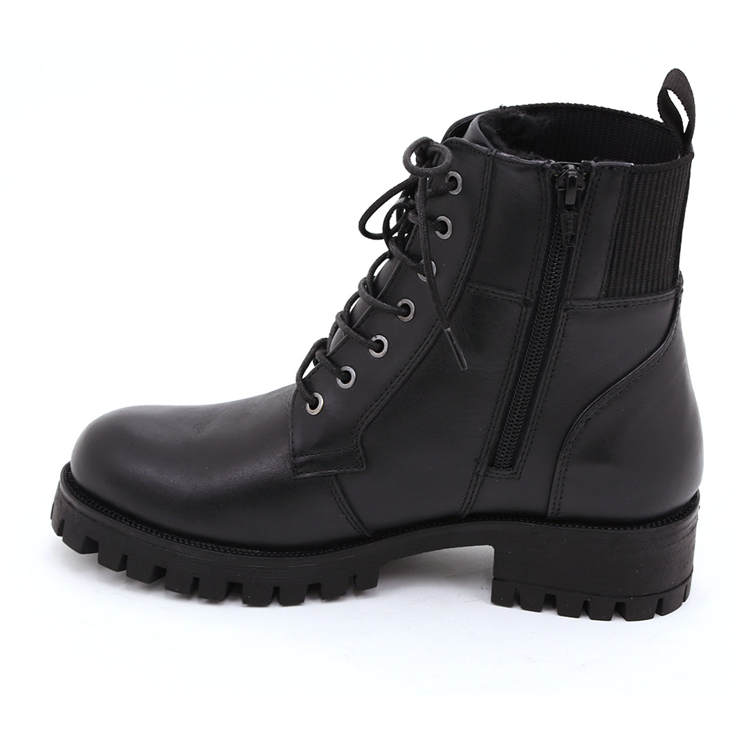 Jolie Women's Leather Winter Boot - Black – Alfred Cloutier